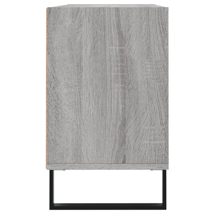 Tv-bänk grå sonoma 103,5x30x50 cm konstruerat trä