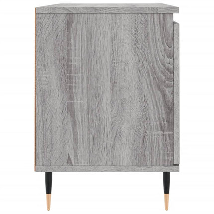 Tv-bänk grå sonoma 104x35x50 cm konstruerat trä