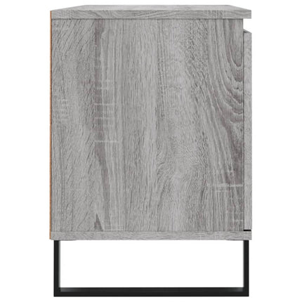 Tv-bänk grå sonoma 104x35x50 cm konstruerat trä