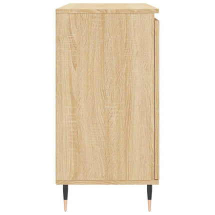 Skänk sonoma-ek 101,5x35x70 cm konstruerat trä