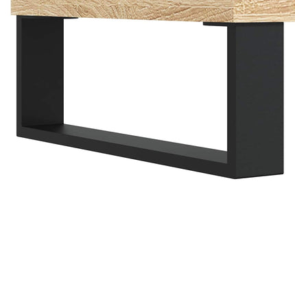 Skänk sonoma-ek 101,5x35x70 cm konstruerat trä