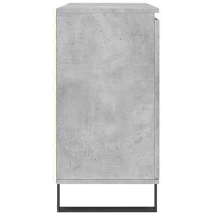 Skänk betonggrå 101,5x35x70 cm konstruerat trä
