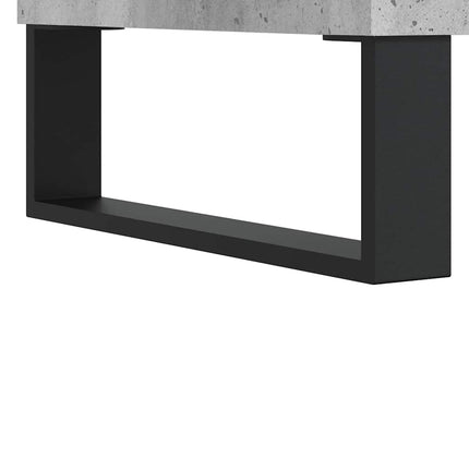 Skänk betonggrå 101,5x35x70 cm konstruerat trä