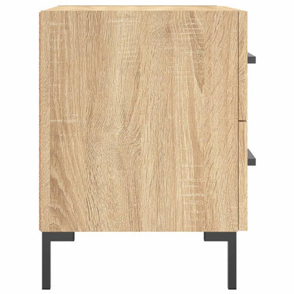 Sängbord sonoma-ek 40x35x47,5 cm konstruerat trä