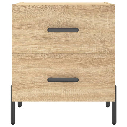 Sängbord sonoma-ek 40x35x47,5 cm konstruerat trä