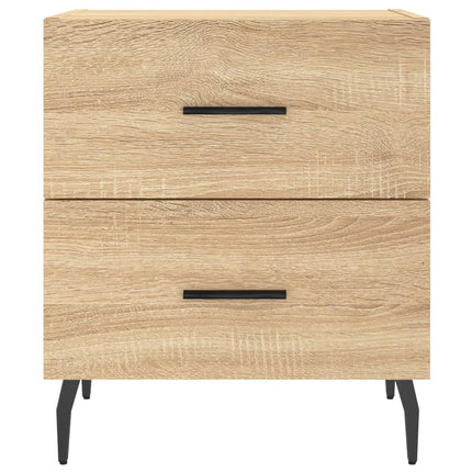 Sängbord sonoma-ek 40x35x47,5 cm konstruerat trä