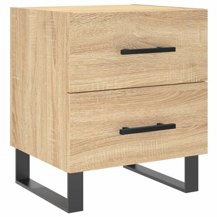 Sängbord sonoma-ek 40x35x47,5 cm konstruerat trä