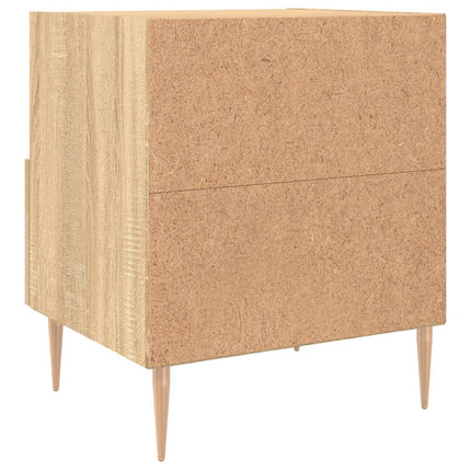 Sängbord sonoma-ek 40x35x47,5 cm konstruerat trä