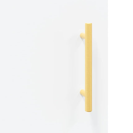 Sängbord vit 40x40x50 cm konstruerat trä