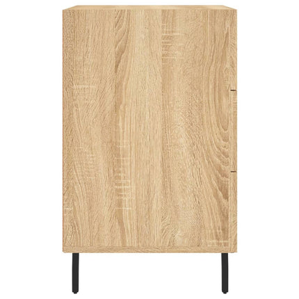 Sängbord sonoma-ek 40x40x66 cm konstruerat trä