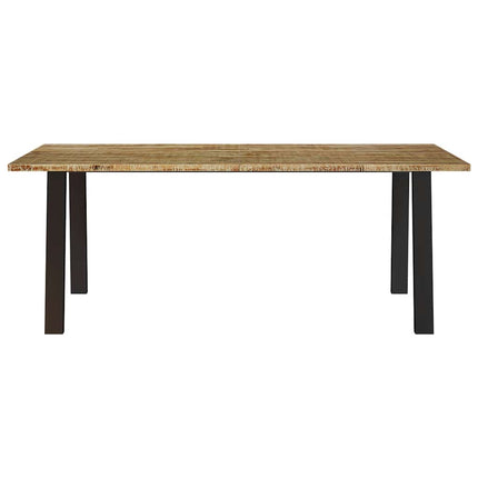 Matbord 200x90x75 cm massivt akaciaträ