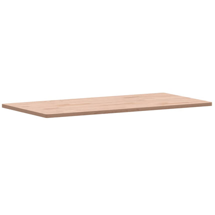 Bordsskiva 100x50x1,5 cm rektangulär massivt bokträ