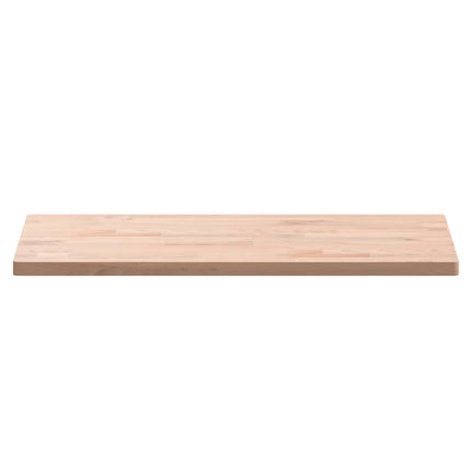 Bordsskiva 80x40x2,5 cm rektangulär massivt bokträ