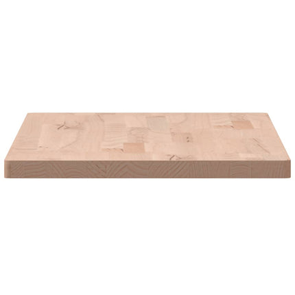Bordsskiva 80x40x2,5 cm rektangulär massivt bokträ