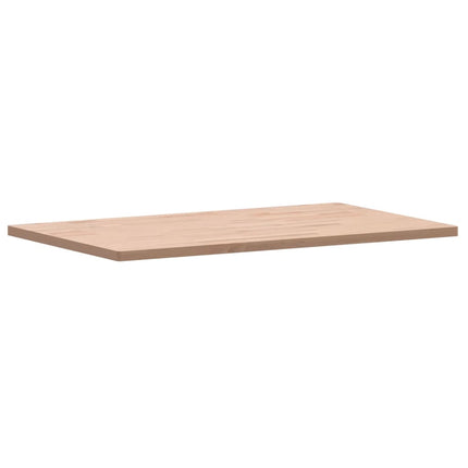 Bordsskiva 100x60x2,5 cm rektangulär massivt bokträ