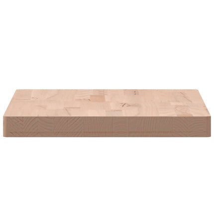 Bordsskiva 60x40x4 cm rektangulär massivt bokträ