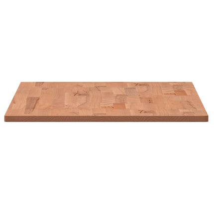 Bordsskiva 80x40x1,5 cm rektangulär massivt bokträ