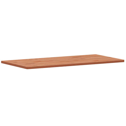 Bordsskiva 100x50x1,5 cm rektangulär massivt bokträ