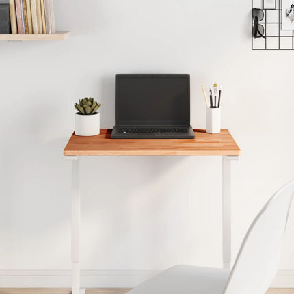 Bordsskiva 60x40x1,5 cm rektangulär massivt bokträ