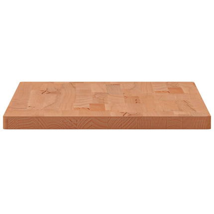 Bordsskiva 80x40x2,5 cm rektangulär massivt bokträ