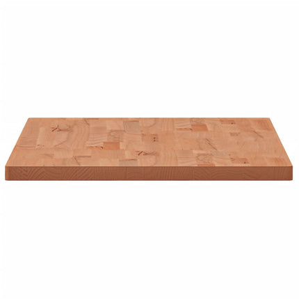 Bordsskiva 100x50x2,5 cm rektangulär massivt bokträ