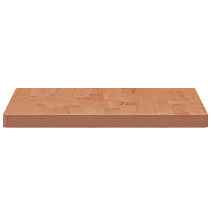 Bordsskiva 60x40x2,5 cm rektangulär massivt bokträ