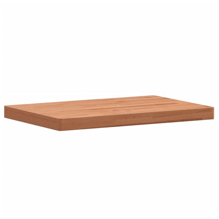 Bordsskiva 80x40x4 cm rektangulär massivt bokträ