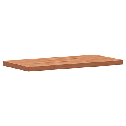 Bordsskiva 100x50x4 cm rektangulär massivt bokträ