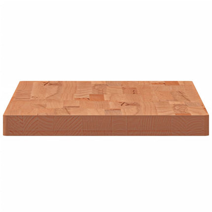 Bordsskiva 100x50x4 cm rektangulär massivt bokträ
