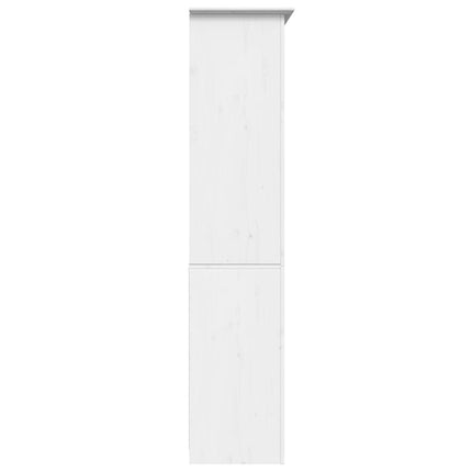 Bokhylla BODO vit 82x40x173 cm massiv furu