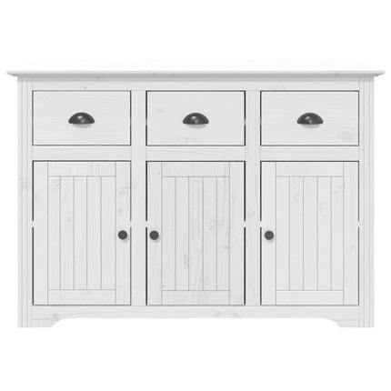 Skänk BODO vit 115,5x44x80 cm massiv furu