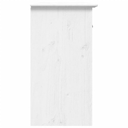 Skänk BODO vit 115,5x44x80 cm massiv furu