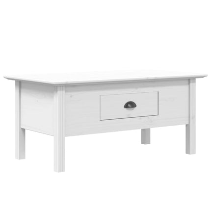 Soffbord BODO vit 100x55x46 cm massiv furu