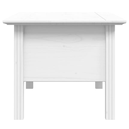 Soffbord BODO vit 100x55x46 cm massiv furu
