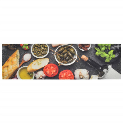 Köksmatta maskintvättbar vin & middag 45x150 cm sammet
