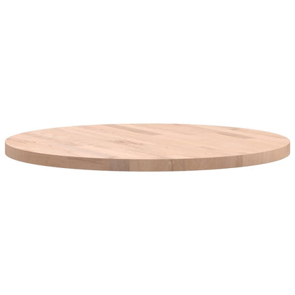 Bordsskiva Ø60x2,5 cm rund massivt bokträ