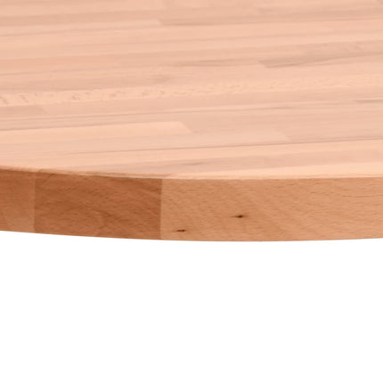 Bordsskiva Ø60x1,5 cm rund massivt bokträ