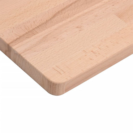 Bordsskiva 40x40x1,5 cm fyrkantig massivt bokträ