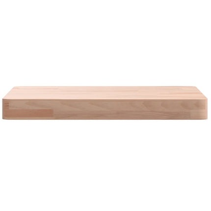 Bordsskiva 40x40x4 cm fyrkantig massivt bokträ