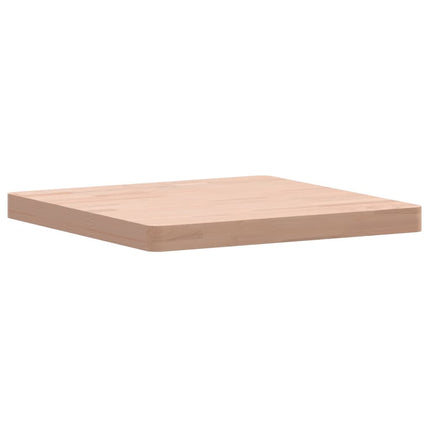 Bordsskiva 50x50x4 cm fyrkantig massivt bokträ