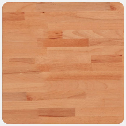 Bordsskiva 40x40x1,5 cm fyrkantig massivt bokträ