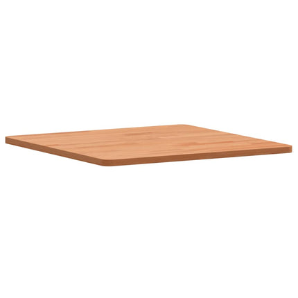 Bordsskiva 50x50x1,5 cm fyrkantig massivt bokträ