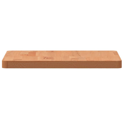 Bordsskiva 40x40x2,5 cm fyrkantig massivt bokträ