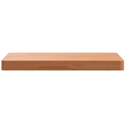 Bordsskiva 50x50x4 cm fyrkantig massivt bokträ