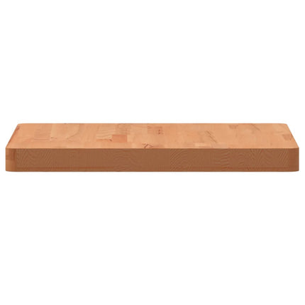 Bordsskiva 50x50x4 cm fyrkantig massivt bokträ