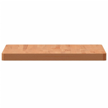 Bordsskiva 60x60x4 cm fyrkantig massivt bokträ