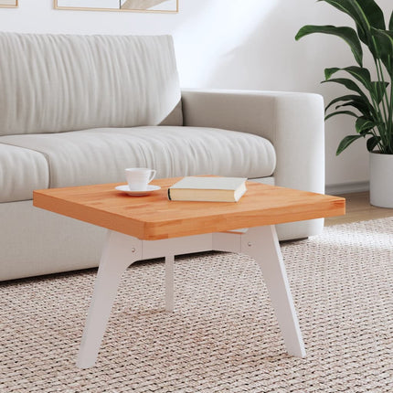 Bordsskiva 60x60x4 cm fyrkantig massivt bokträ