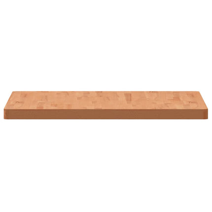Bordsskiva 80x80x4 cm fyrkantig massivt bokträ