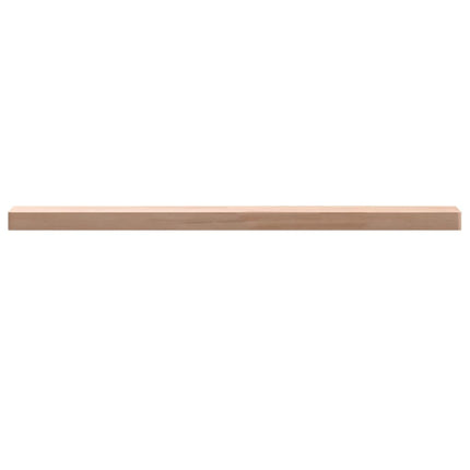 Vägghylla 100x20x4 cm massivt bokträ
