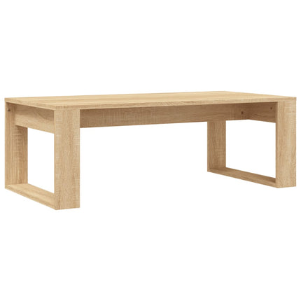 Soffbord sonoma-ek 102x50x35 cm konstruerat trä